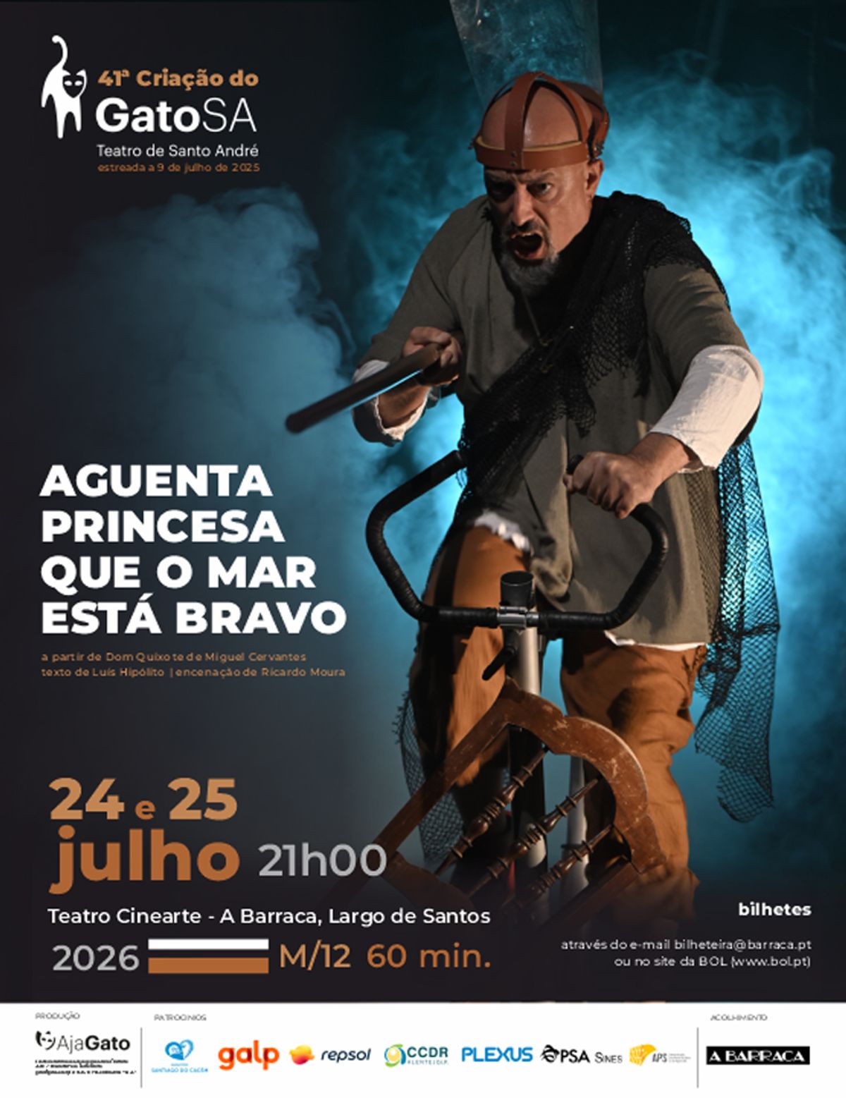 Poster for AGUENTA PRINCESA QUE O MAR ESTÁ BRAVO