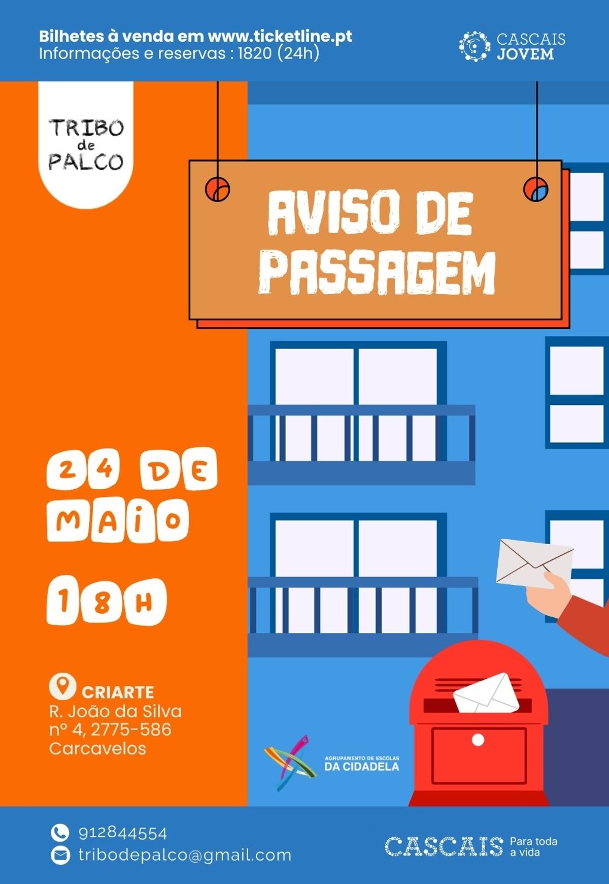 Poster for Aviso de Passagem