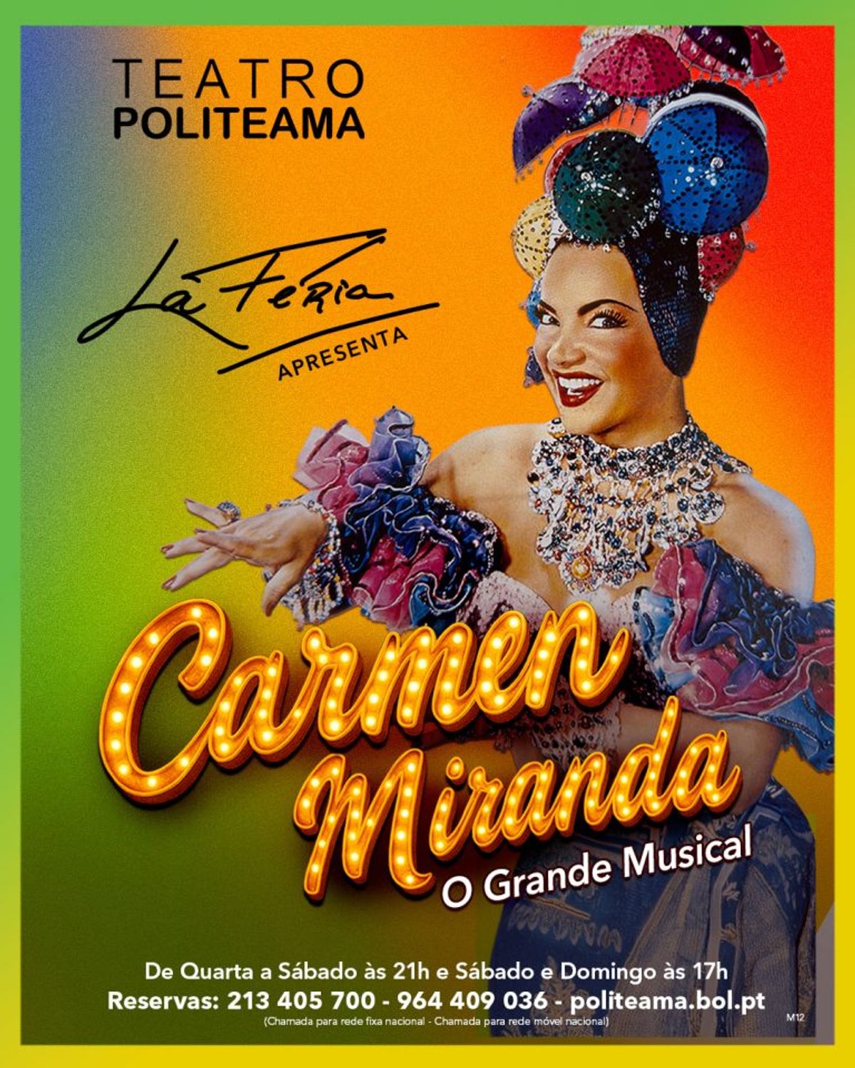 Poster for CARMEN MIRANDA - O Grande Musical
