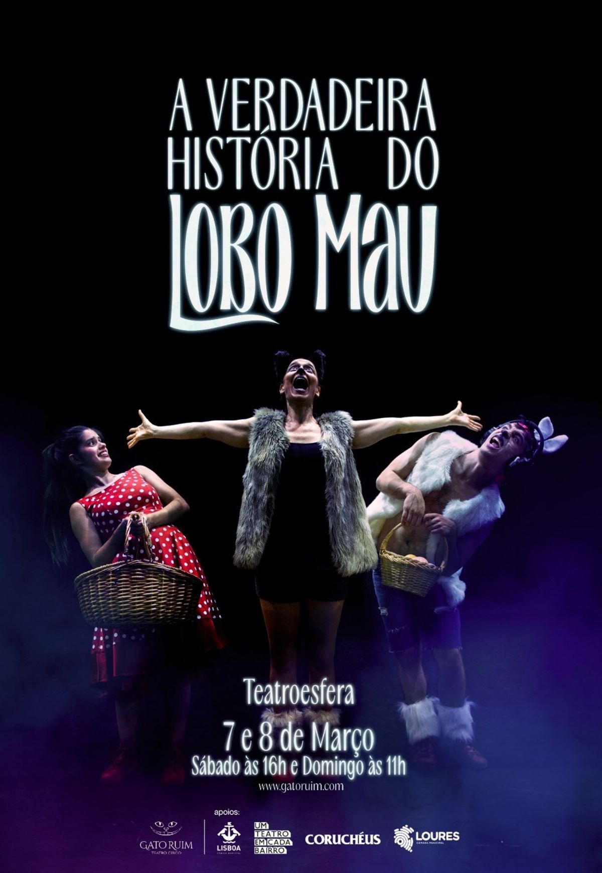 Poster for A VERDADEIRA HISTÓRIA DO LOBO MAU