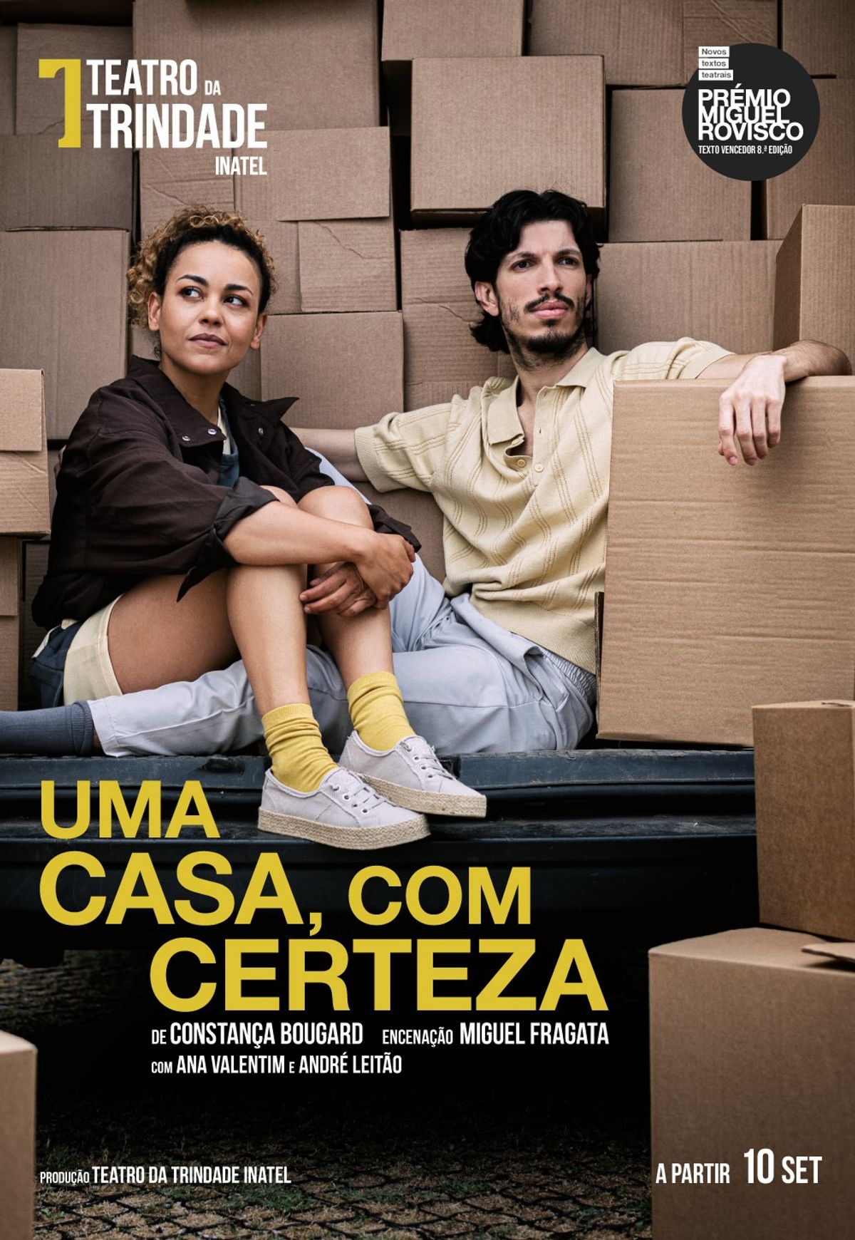 Poster for UMA CASA, COM CERTEZA