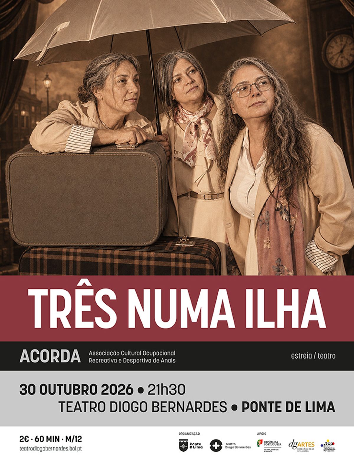 Poster for Três Numa Ilha
