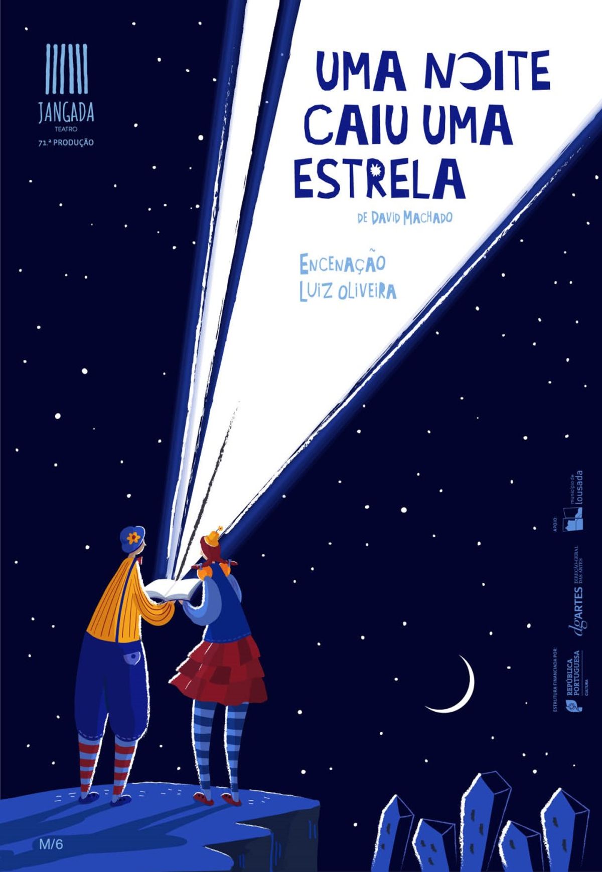 Poster for UMA NOITE CAIU UMA ESTRELA