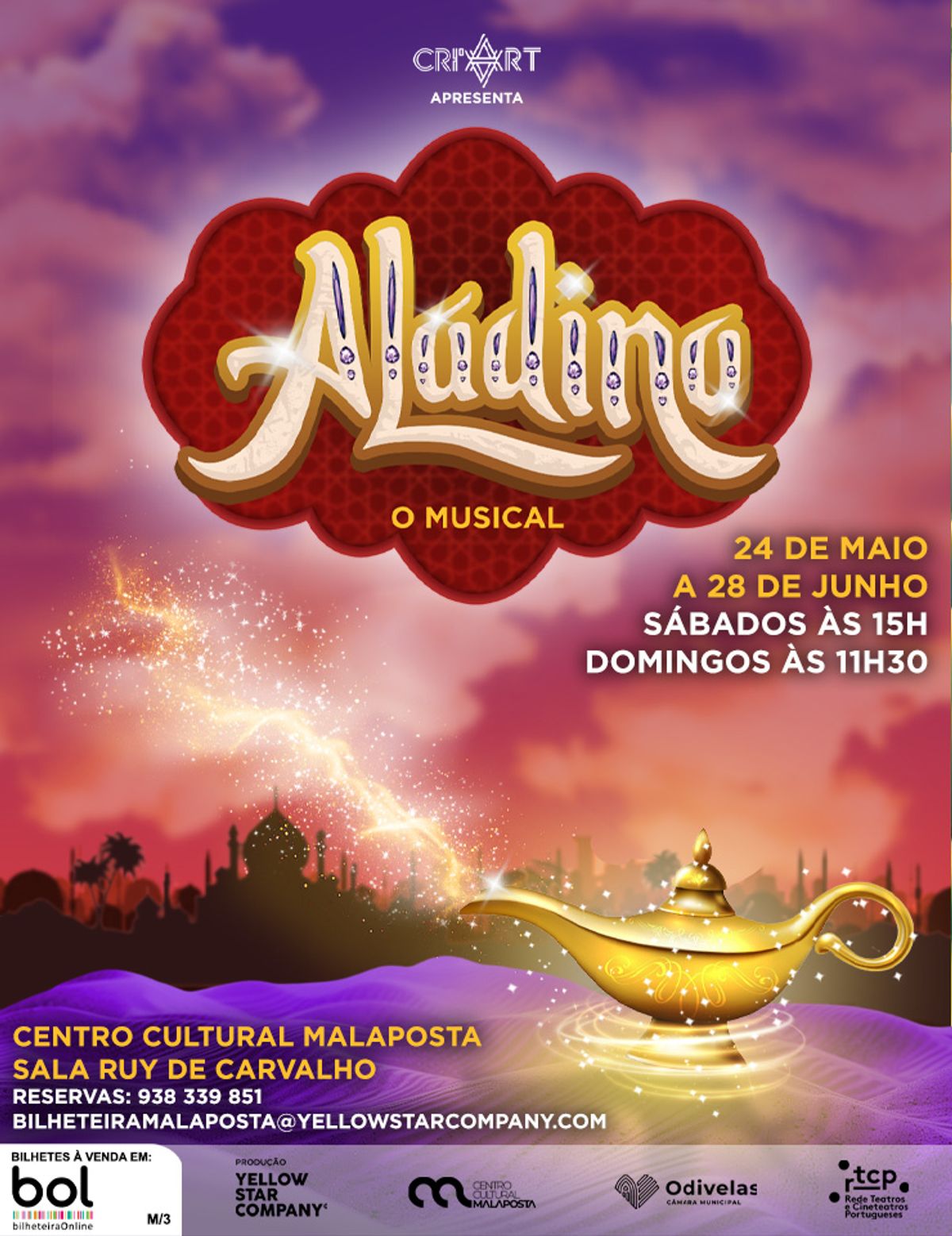 Poster for Aladino, o Musical