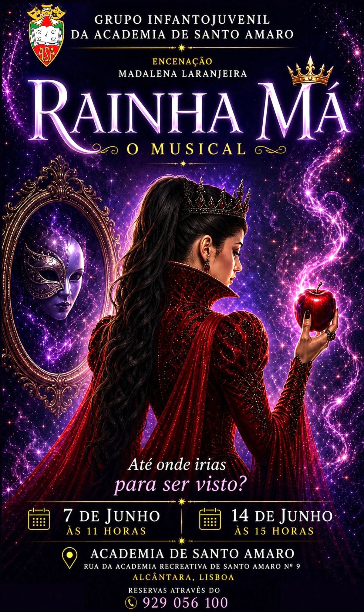 Poster for Rainha Má: O Musical