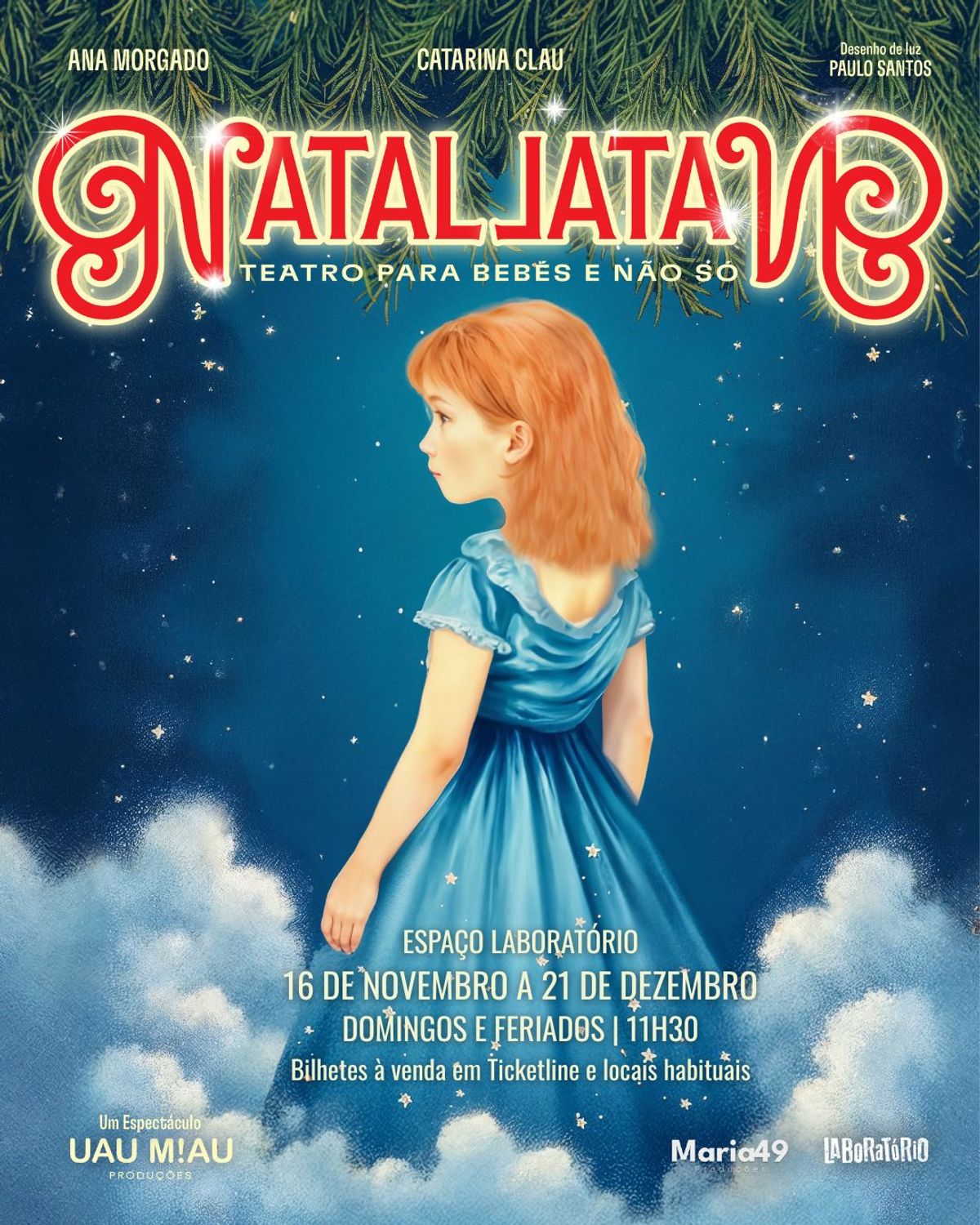 Poster for NatallataN - teatro para bebés 