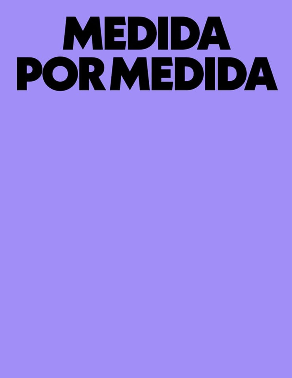 Poster for Medida por medida