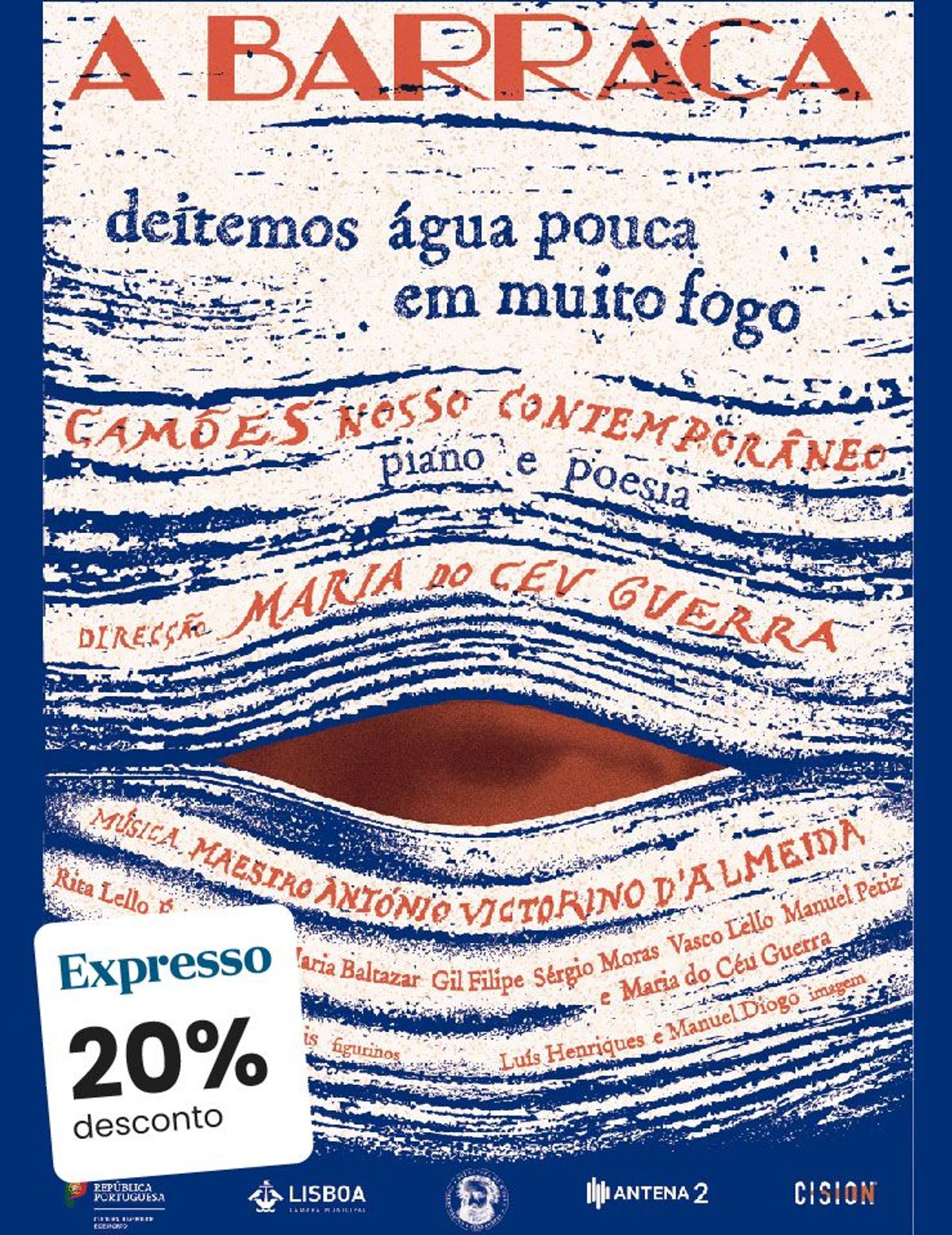 Poster for DEITEMOS ÁGUA POUCA EM MUITO FOGO