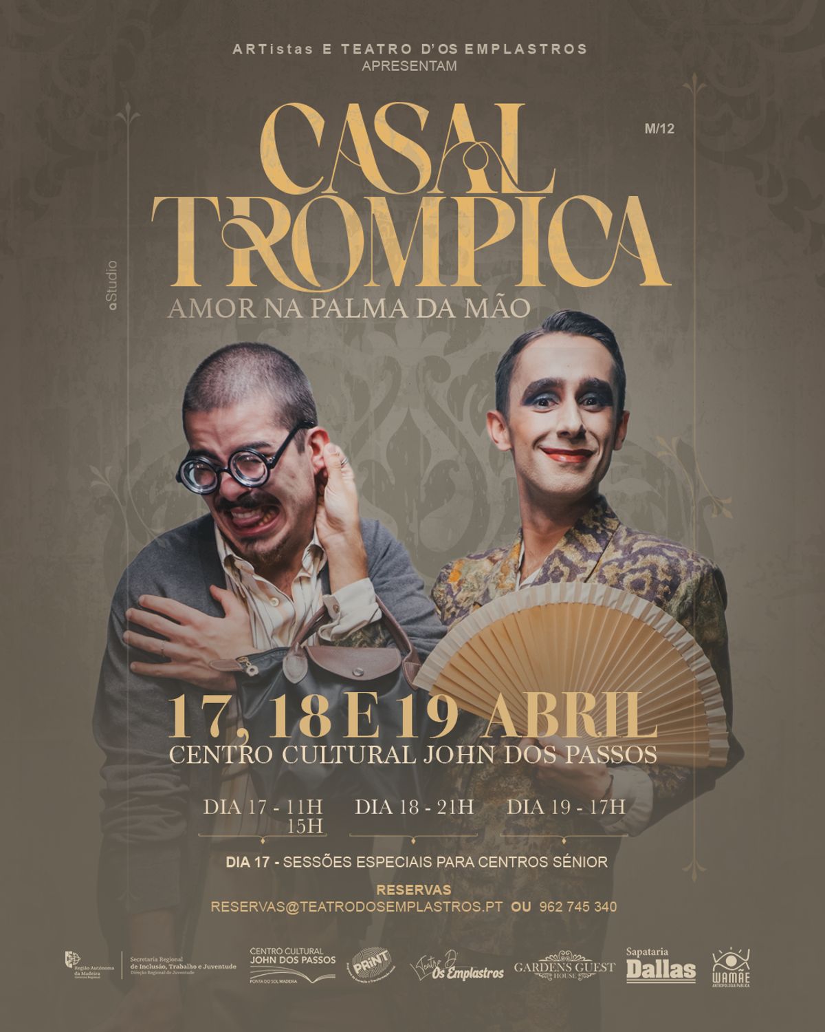 Poster for Casal Trompica - Amor na Palma da Mão