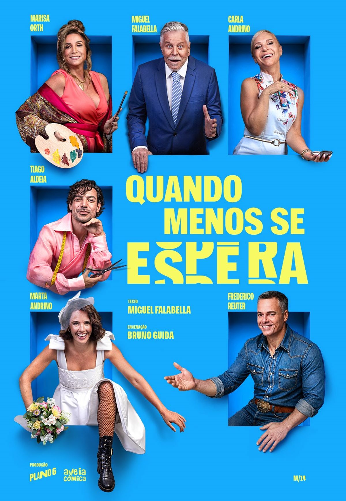 Poster for QUANDO MENOS SE ESPERA
